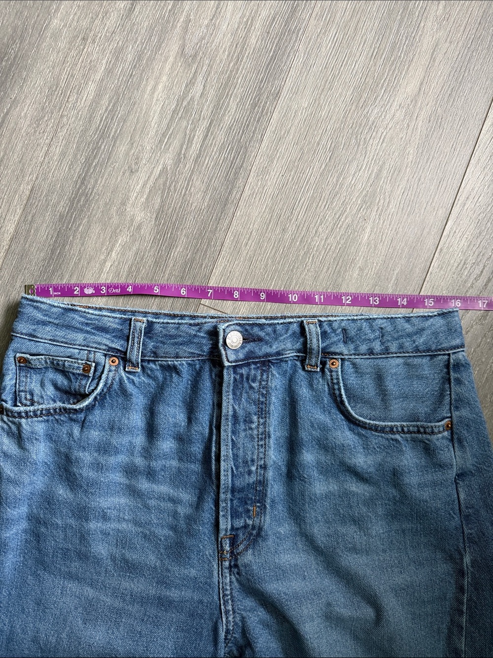 Madewell Women's The Curvy Pieced Barrel-Leg Jean Size 29 - Picture 7 of 9
